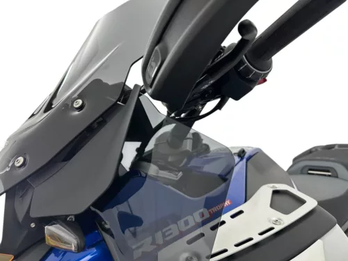 Set deflectoare laterale mărite WRS BMW R 1300 GS Adventure 2024-2026 negru mat BM106NO