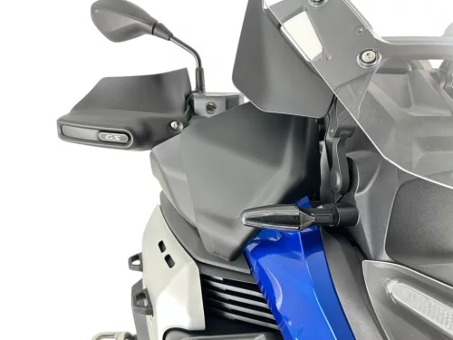 Set deflectoare laterale standard WRS BMW R 1300 GS Adventure 2024-2026 negru mat BM111NO
