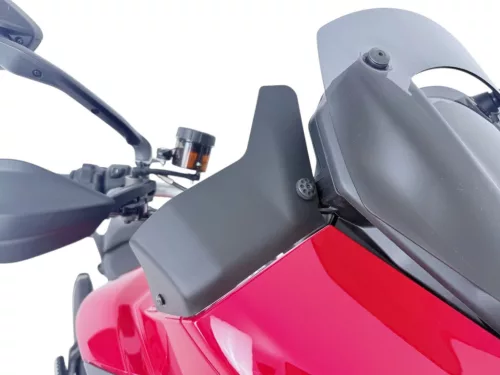 Set deflectoare laterale WRS Ducati Multistrada V2 / S 2025-2026 negru mat DU038NO