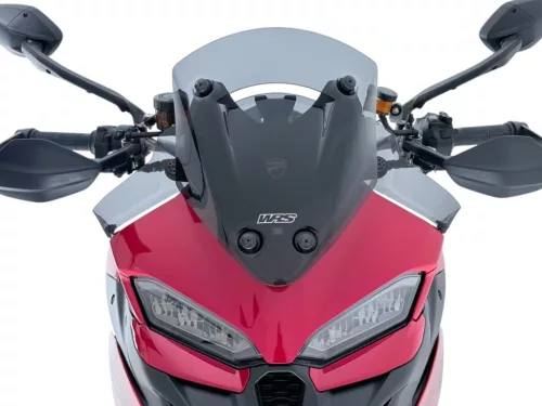 Set deflectoare laterale WRS Sport Ducati Multistrada V2 / S 2025-2026 fumuriu închis DU039FS