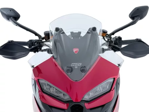 Set deflectoare laterale WRS Sport Ducati Multistrada V2 / S 2025-2026 fumuriu închis DU039FS