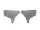 Set deflectoare laterale WRS Ducati Multistrada V4 / S / S Sport / Pikes Peak 2020-2026 fumuriu deschis DU019F