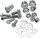 HARDWARE KIT ZINC 12PK