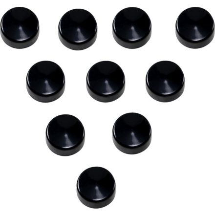 COVER BOLT 5/8 HEX BLK