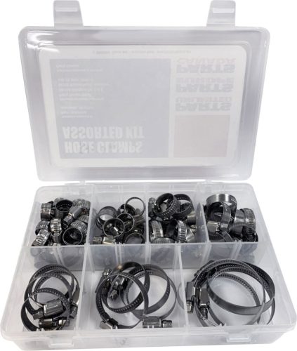 Hose Clamp Asst Kit 60Pcs