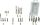 TITANIUM BOLT M6X11 PACK OF 6