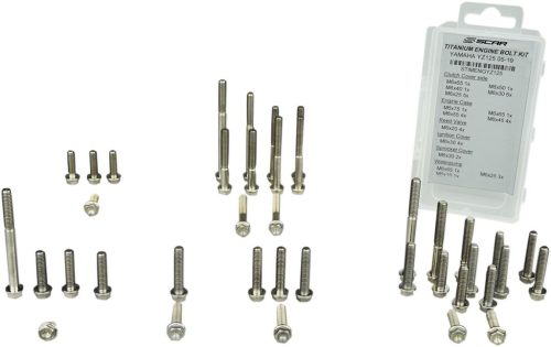 TITANIUM BOLT M6X11 PACK OF 6