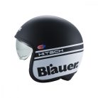 Casca-Blauer-Pilot-1.1-Mat-Alb-Negru