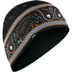 ZAN-HEADGEAR-BEANIE-SPRT-BANDANA-BK-OR-WHLL197