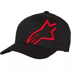 Sapca Alpinestars Corp Shift 2 Curved Brim negru/rosu