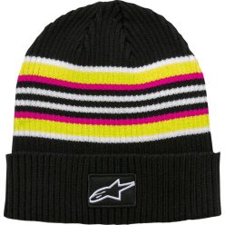 Beanie Cuff Bolted Blk O/S