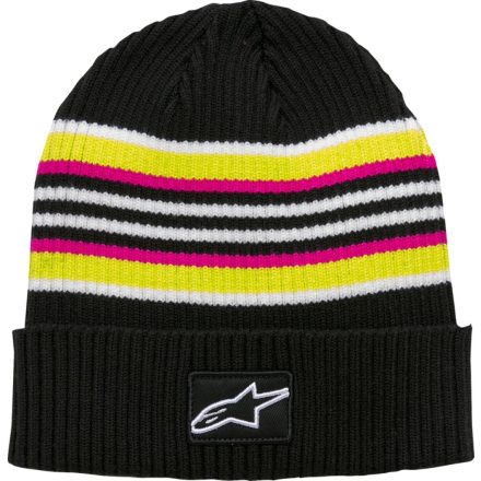 BEANIE CUFF BOLTED BLK O/S