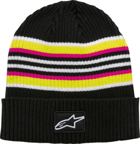 Beanie Cuff Bolted Blk O/S