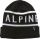 Beanie Cuff Wordy Blk/Wht O/S