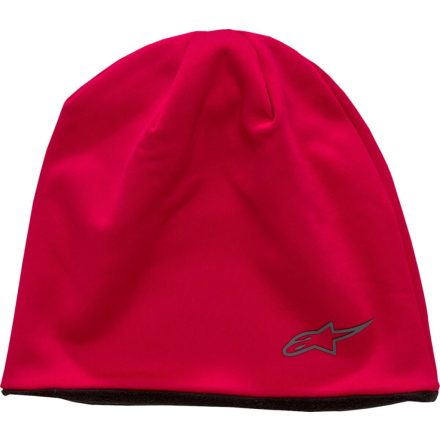 BEANIE TECH RED/BLK O/S