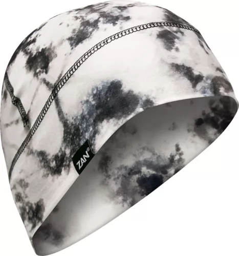 Căciulă Zan Sportflex® Tie Dye negru/alb