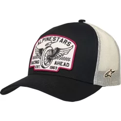 Sapca Alpinestars Heritage Patch Trucker negru/roșu/alb