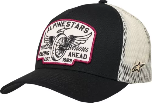 Sapca Alpinestars Heritage Patch Trucker negru/roșu/alb