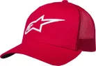 Sapca Alpinestars Ageless Trucker roșu/alb