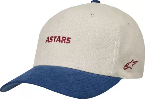 Sapca Alpinestars County Canvas alb/albastru/bej