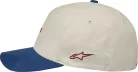 Sapca Alpinestars County Canvas alb/albastru/bej