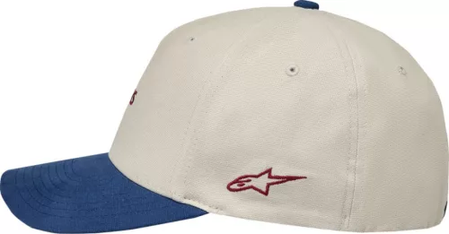 Sapca Alpinestars County Canvas alb/albastru/bej