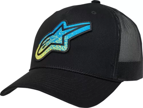 Sapca Alpinestars Meteorite Trucker negru/albastru deschis