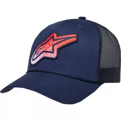   Sapca Alpinestars Meteorite Trucker albastru/bleumarin/portocaliu