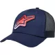 Sapca Alpinestars Meteorite Trucker albastru/bleumarin/portocaliu