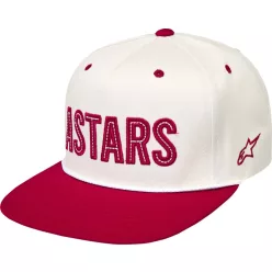 Sapca Alpinestars Stadium Snapback alb/roșu