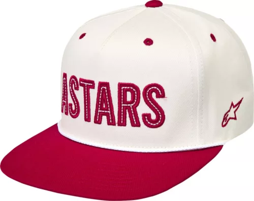 Sapca Alpinestars Stadium Snapback alb/roșu