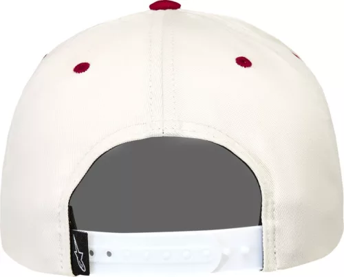 Sapca Alpinestars Stadium Snapback alb/roșu