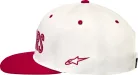 Sapca Alpinestars Stadium Snapback alb/roșu