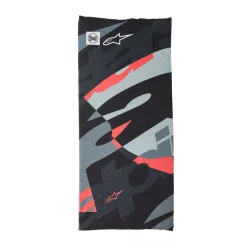  Protectie Gat Alpinestars Necktube BUFF Mogress Neck Tube negru/rosu