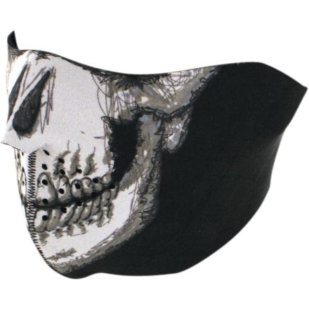 ZAN-HEADGEAR-HALF-FACE-MASK-SKULL-FACE-ONE-SIZE-WNFM002H