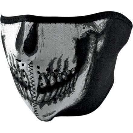 ZAN-HEADGEAR-HALF-FACE-MASK-GLOW-IN-THE-DARK-SKULL-ONE-SIZE-WNFM002HG