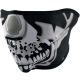 ZAN-HEADGEAR-HALF-FACE-MASK-CHROME-SKULL-ONE-SIZE-WNFM023H