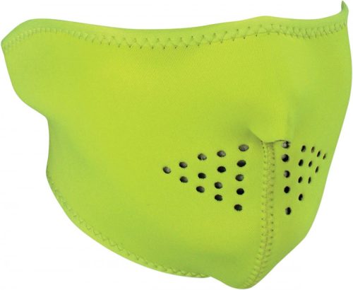 ZAN-HEADGEAR-HALF-FACE-MASK-HIGH-VISIBILITY-LIME-ONE-SIZE-WNFM142LH