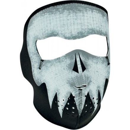 ZAN-HEADGEAR-FULL-FACE-MASK-GLOW-IN-THE-DARK-GRAY-SKULL-ONE-SIZE-WNFM081G