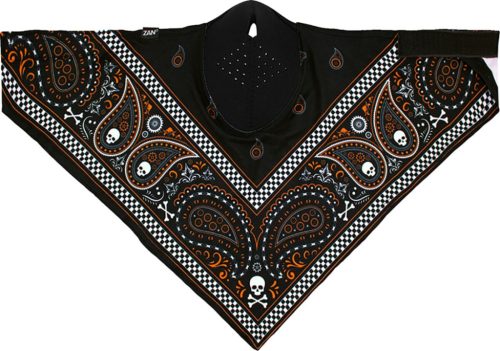 Neodanna-Sportflex-Upf50+-Series-Classic-Bandanna-Black-&-Orange--Neol197