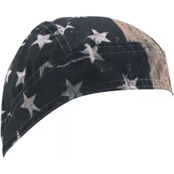 ZAN-HEADGEAR-HEADWRAP-FLYDANNA--VINTAGE-AMERICAN-FLAG-ONE-SIZE-Z904