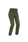 Pantaloni moto damă PMJ Sidney Army verde militar