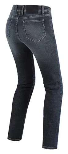 Blugi moto damă PMJ New Rider denim