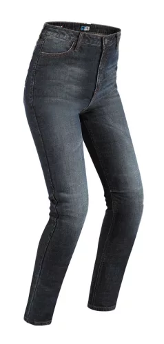 Blugi moto damă PMJ Sara denim