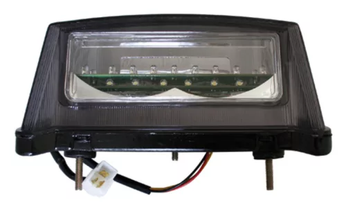 Stop Highsider LED cu lampă număr pentru Kawasaki ZRX 1100/1200 1997-, negru, omologat E (bucată)