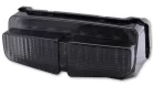 Stop Highsider LED cu lampă număr pentru Yamaha FZS 600 până în 2003, negru, omologat E (bucată)