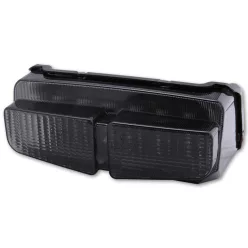   Stop Highsider LED cu lampă număr pentru Yamaha FZS 600 până în 2003, negru, omologat E (bucată)