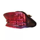 Stop Highsider LED cu lampă număr pentru Yamaha XJR 1300 1999-, negru, omologat E (bucată)