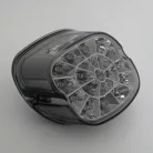 Stop Highsider LED stil HD cu lampă număr pentru diverse Harley-Davidson, reflector crom, omologat E (bucată)