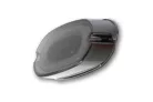 Stop Highsider LED stil HD cu lampă număr pentru Harley-Davidson 73-98, reflector negru, omologat E (bucată)